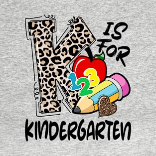 k is for kindergarten T-Shirt